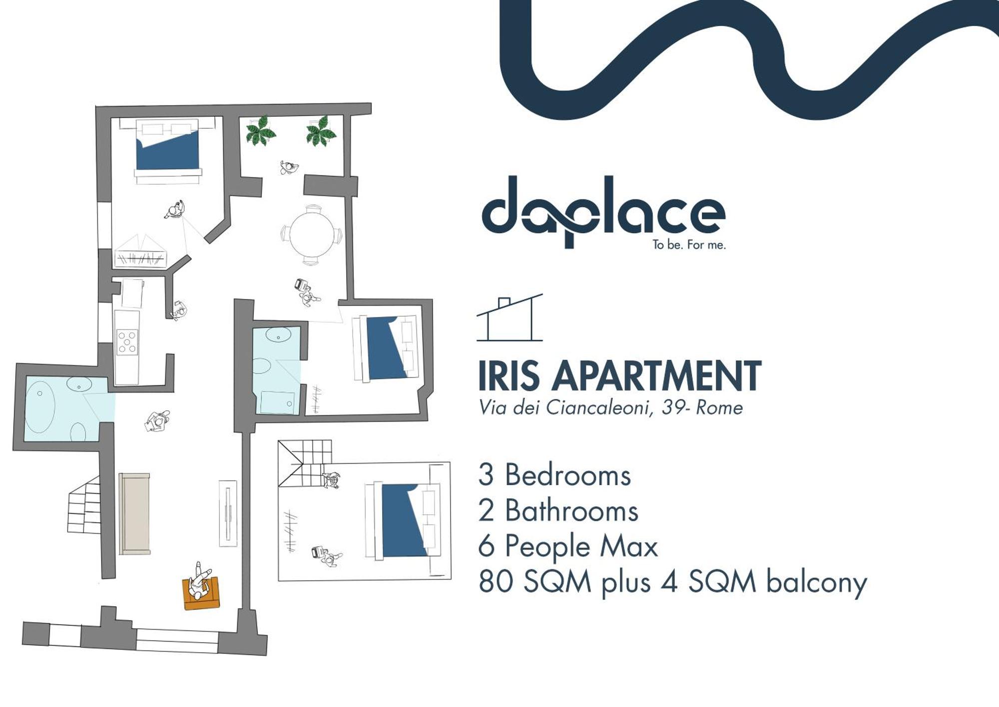 Daplace - Iris Apartment Řím Exteriér fotografie
